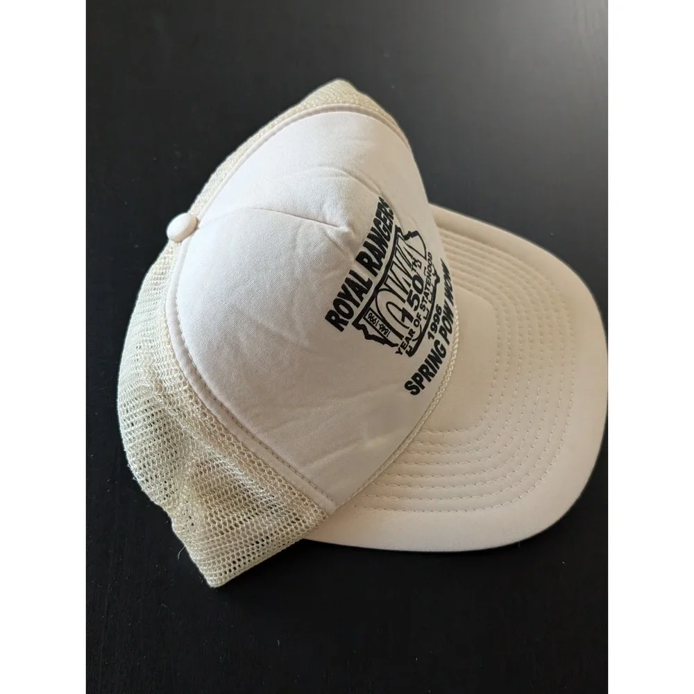 Royal Rangers Iowa 150th Year‎ Of Statehood Pow Wow Trucker Hat Snapback Cobra